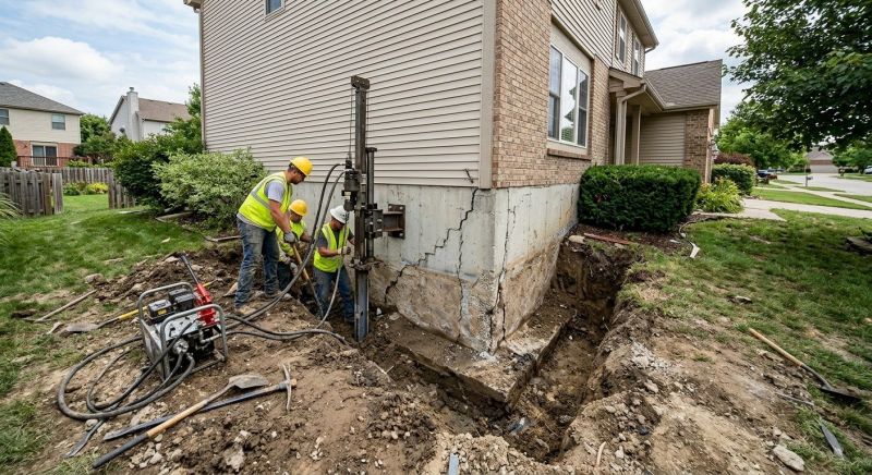 Basement Foundation Repair in Maysville, GA