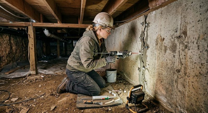 Basement Foundation Repair in Watkinsville, GA