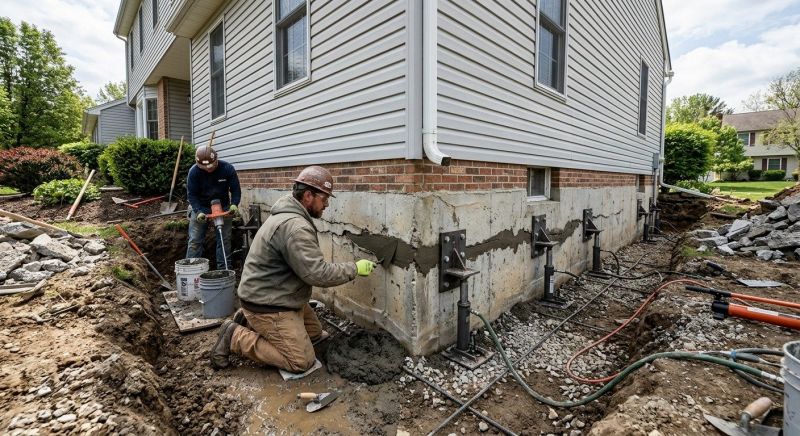Basement Foundation Repair in Winterville, GA