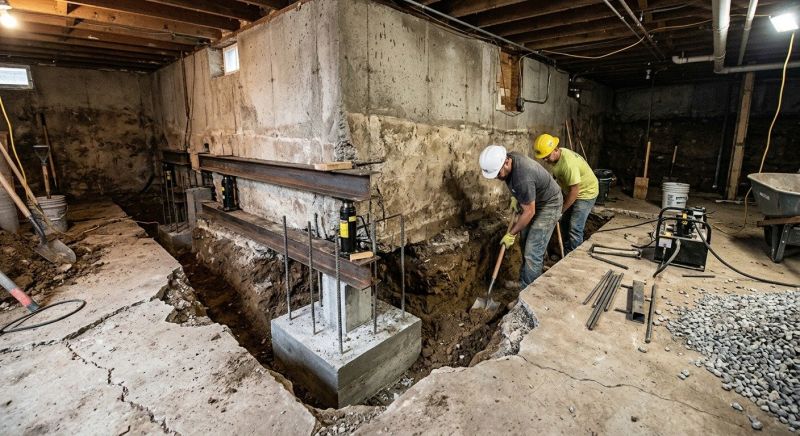 Basement Underpinning in Winder, GA