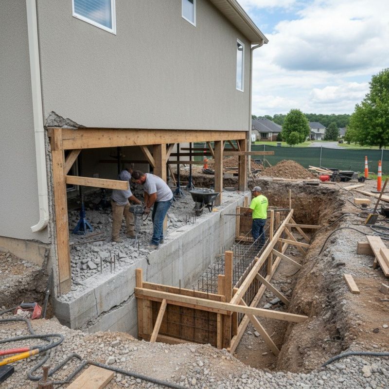 Building Foundation Repair in Winterville, GA