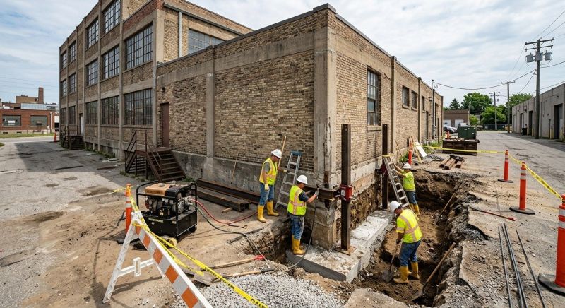 Commercial Foundation Repair in Winder, GA