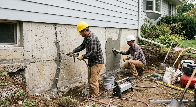 Concrete Foundation Repair in Oxford, GA
