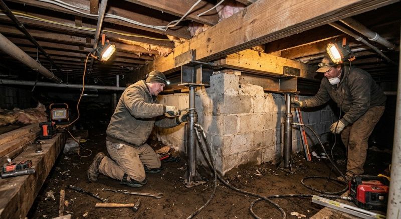 Crawlspace Foundation Repair in Walton County, GA