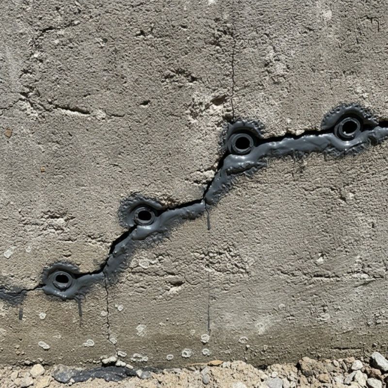 Foundation Crack Sealing in Winder, GA