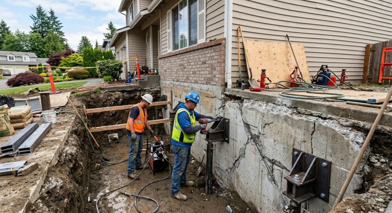 Foundation Damage Repair in Banks County, GA