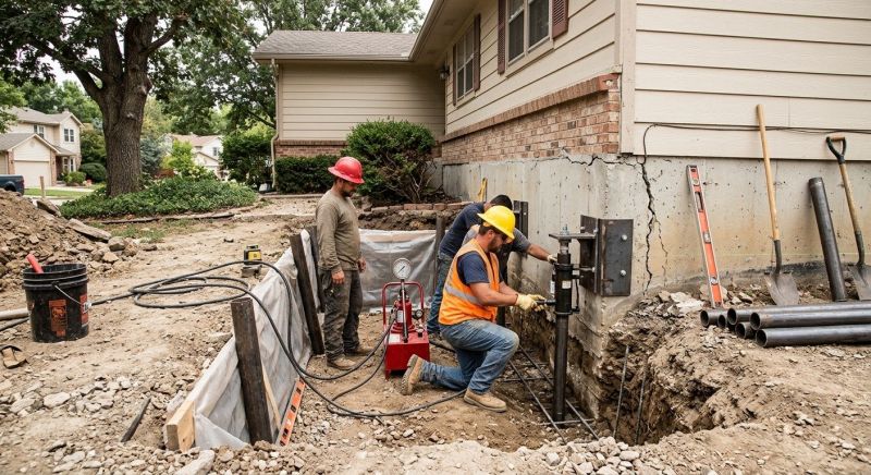 Foundation Damage Repair in Winterville, GA