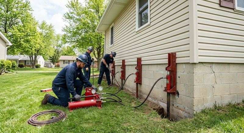Foundation Jacking in Auburn, GA