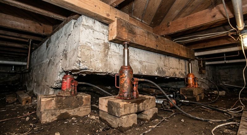 Foundation Jacking in Banks County, GA