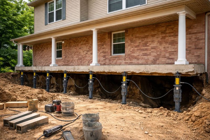 Foundation Jacking in Bethlehem, GA