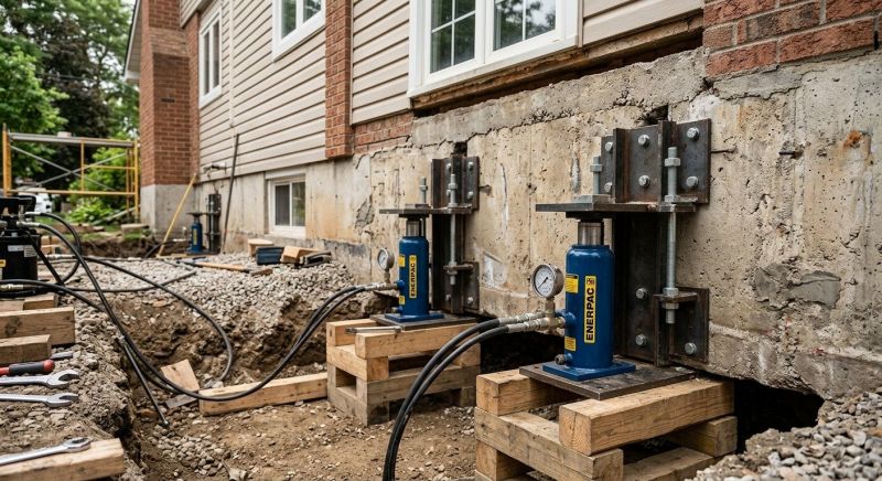 Foundation Jacking in Braselton, GA