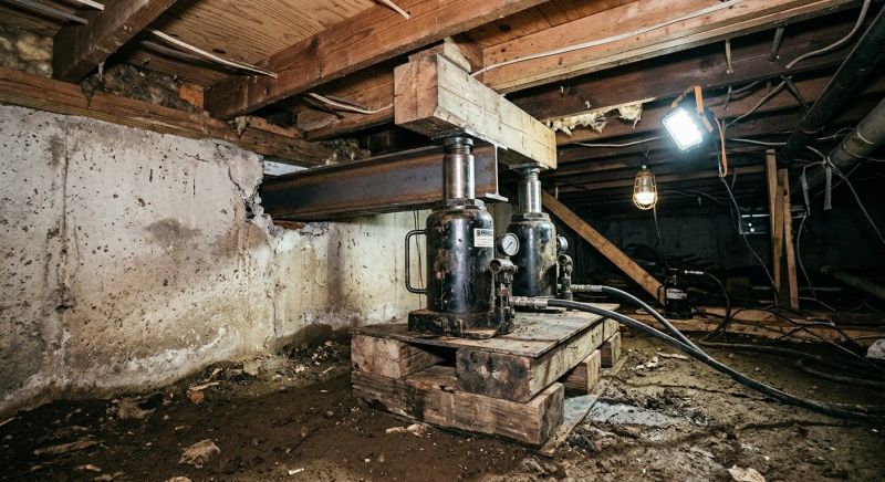 Foundation Jacking in Winder, GA