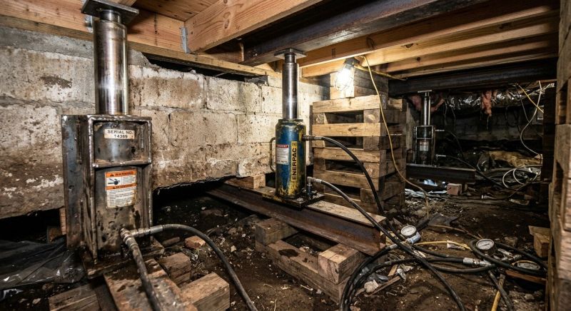 Foundation Jacking in Loganville, GA