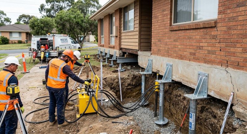 Foundation Jacking in Snellville, GA