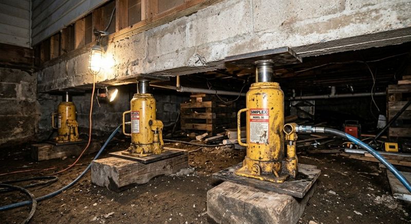 Foundation Jacking in Snellville, GA
