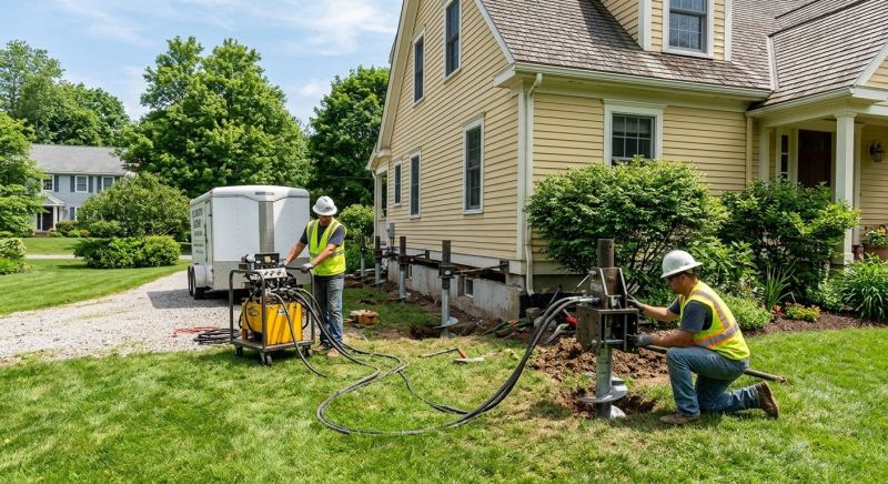 Foundation Lifting in Suwanee, GA