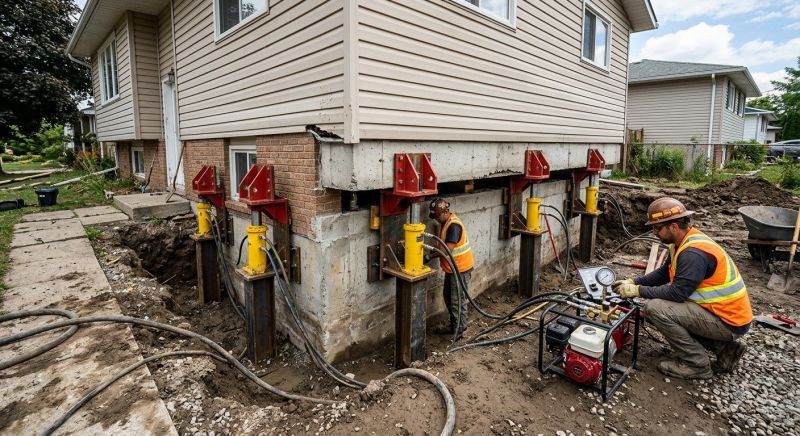 Foundation Lifting in Watkinsville, GA
