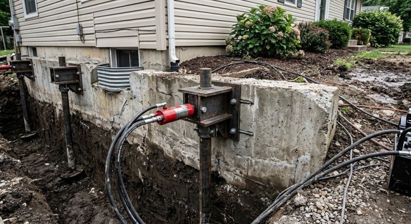 Foundation Pier Leveling in Winder, GA