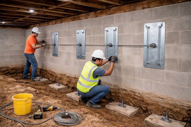 Foundation Stabilizing in Hoschton, GA