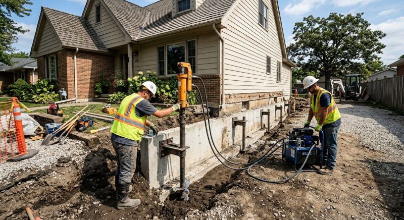 Foundation Stabilizing in Winder, GA
