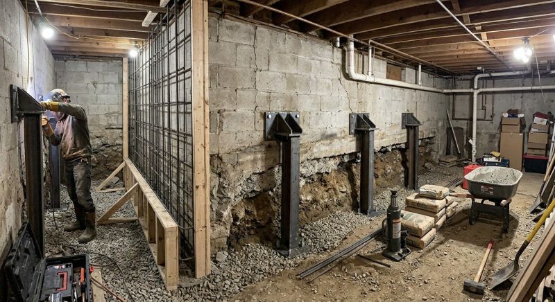 Foundation Stabilizing in Snellville, GA
