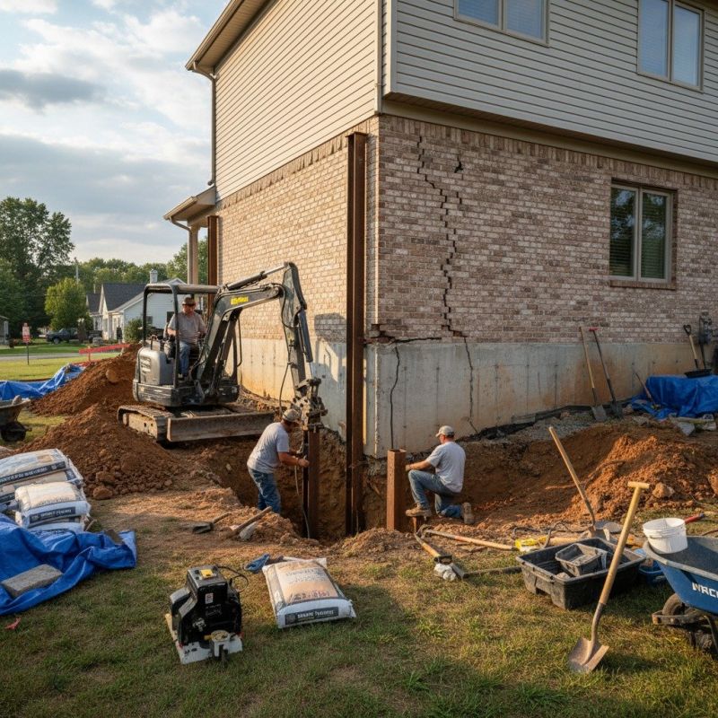 Foundation Structural Repair in Bethlehem, GA