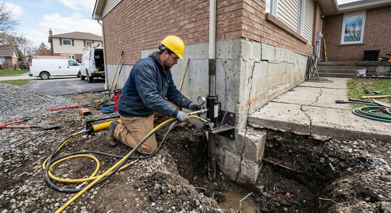 Foundation Structural Repair in Commerce, GA