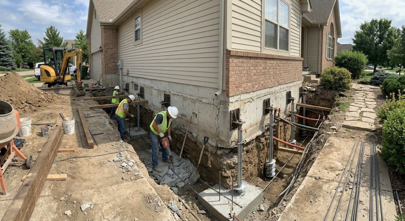 Foundation Underpinning in Winder, GA