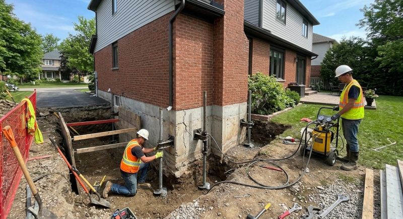 Foundation Underpinning in Winder, GA