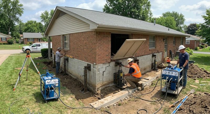 Home Foundation Leveling in Jefferson, GA