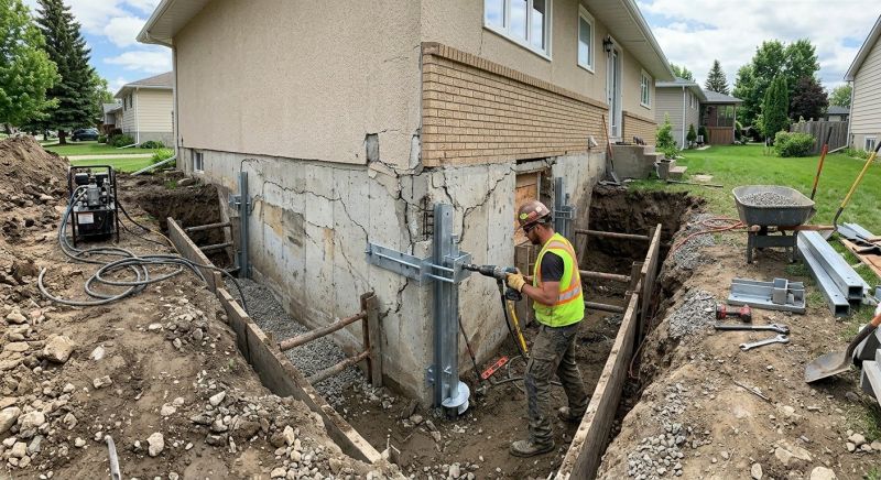 House Foundation Repair in Commerce, GA