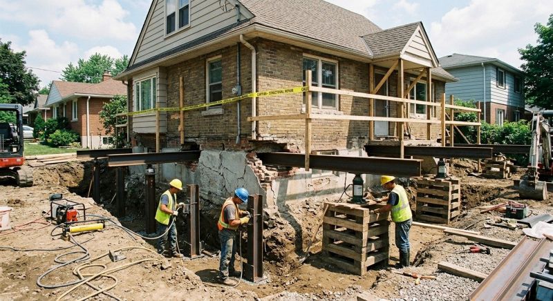 House Foundation Repair in Oxford, GA