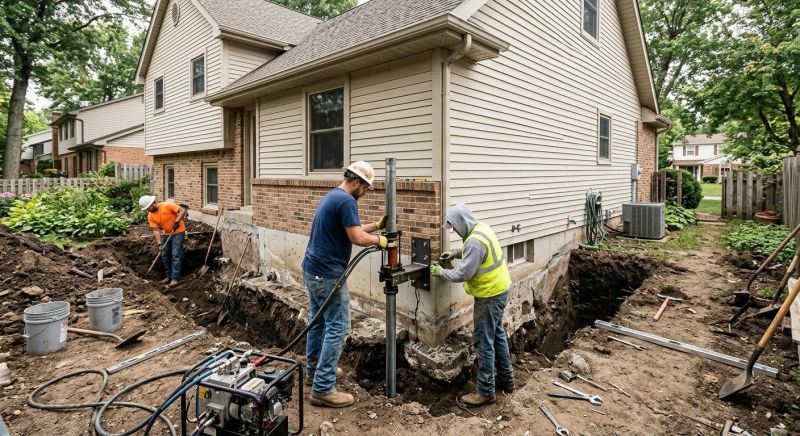 House Foundation Repair in Snellville, GA