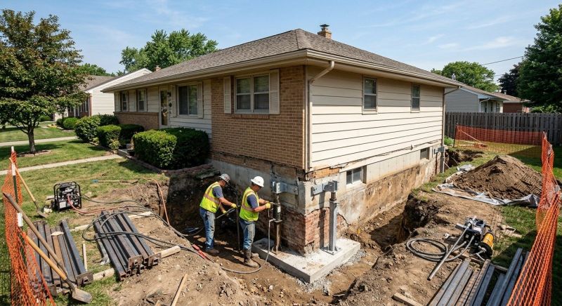 House Underpinning in Winder, GA