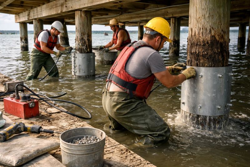 Piling Repair in Commerce, GA