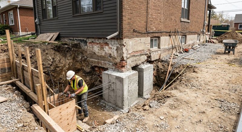 Structural Underpinning in Winder, GA