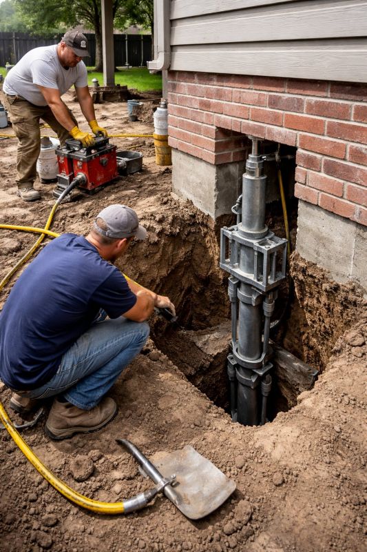 Structural Underpinning in Winder, GA