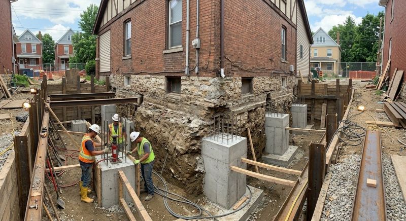 Structural Underpinning in Winder, GA